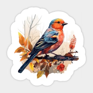 Finch Bird Sticker